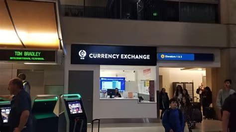 currency exchange at lax international.